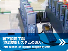 靴下製造工場(物流支援システムの導入)  